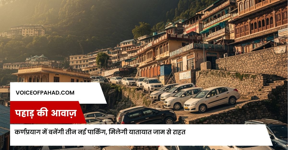 कर्णप्रयाग में बनेंगी तीन नई पार्किंग, मिलेगी यातायात जाम से राहत 1 कर्णप्रयाग में बनेंगी तीन नई पार्किंग, मिलेगी यातायात जाम से राहत